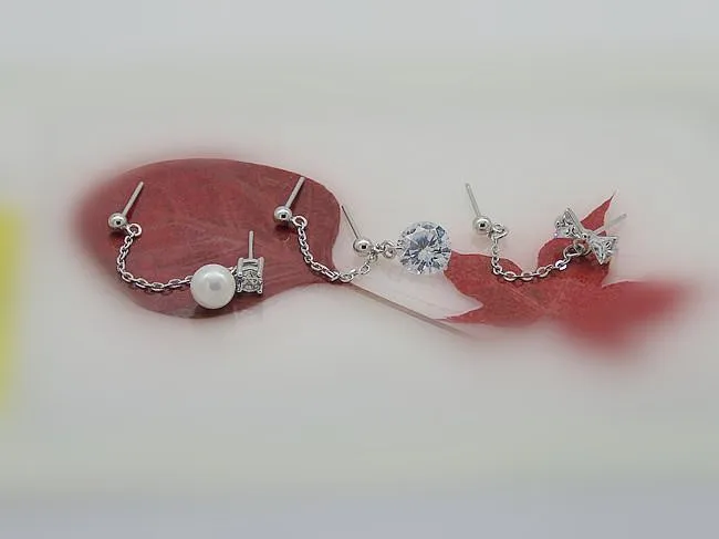 Серьги из стерлингового серебра 925 пробы с коротким наконечником серебряные