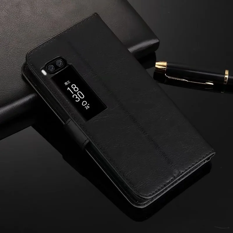 Для Meizu Pro 7 чехол Роскошный флип-кошелек ретро из искусственной кожи чехол для Meizu Pro 7 Pro7 Pro 7 Plus чехол с функцией подставки держатель для карт