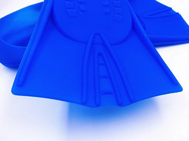 Высококачественные силиконовые ласты для плавания и дайвинга с нескользящей