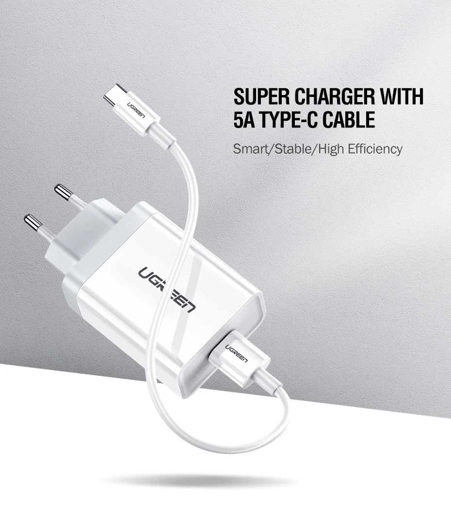 Ugreen USB зарядное устройство, супер быстрое зарядное устройство для huawei Xiaomi iPhone X 8 7, быстрое 3,0 зарядное устройство для телефона, адаптер ЕС, зарядка для samsung s9