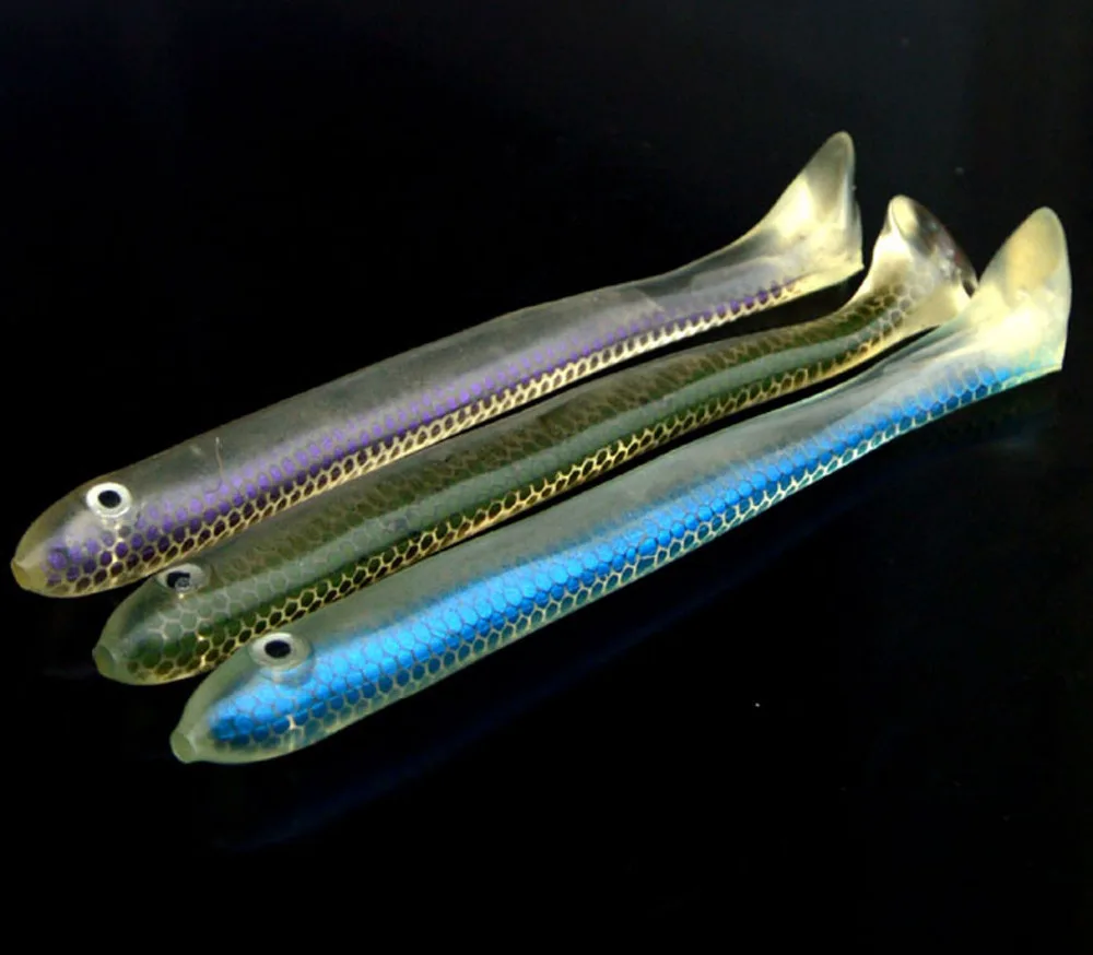 5 шт. рыболовные мягкие приманки для угря рыбы 13 см/9 г | Спорт и развлечения