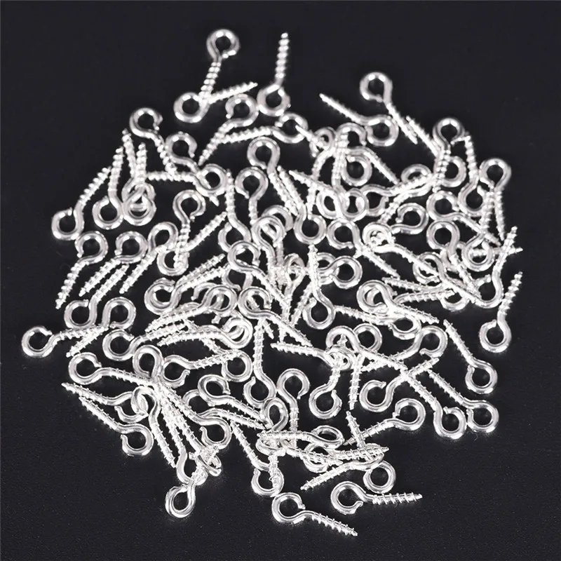 

100pcs/lot Claw Nails Alloy Material Diameter Rhodium Plating Pendant Making Department DIY Fashion Jewelry Accessory