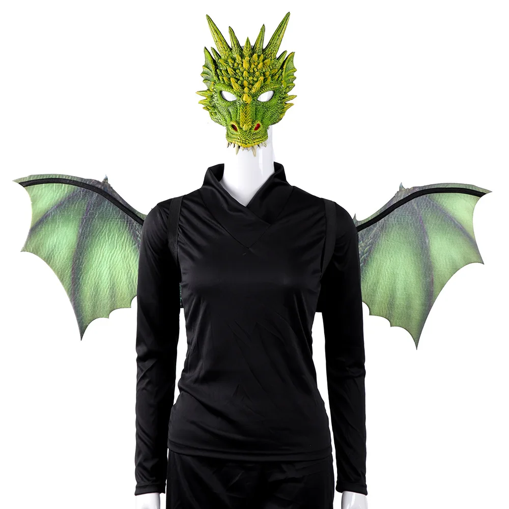Dragon Wing Mask Cosplay Prop Halloween Decorations Fans Collection Gift Drop Ship | Тематическая одежда и униформа