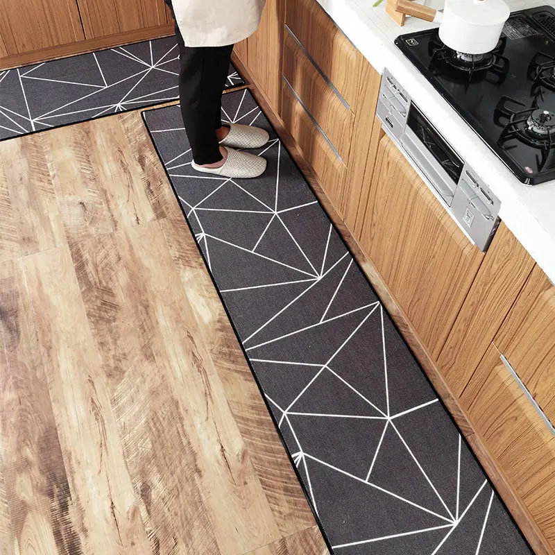 Износостойкий кухонный длинный нейлоновый душ для ванной напольный коврик