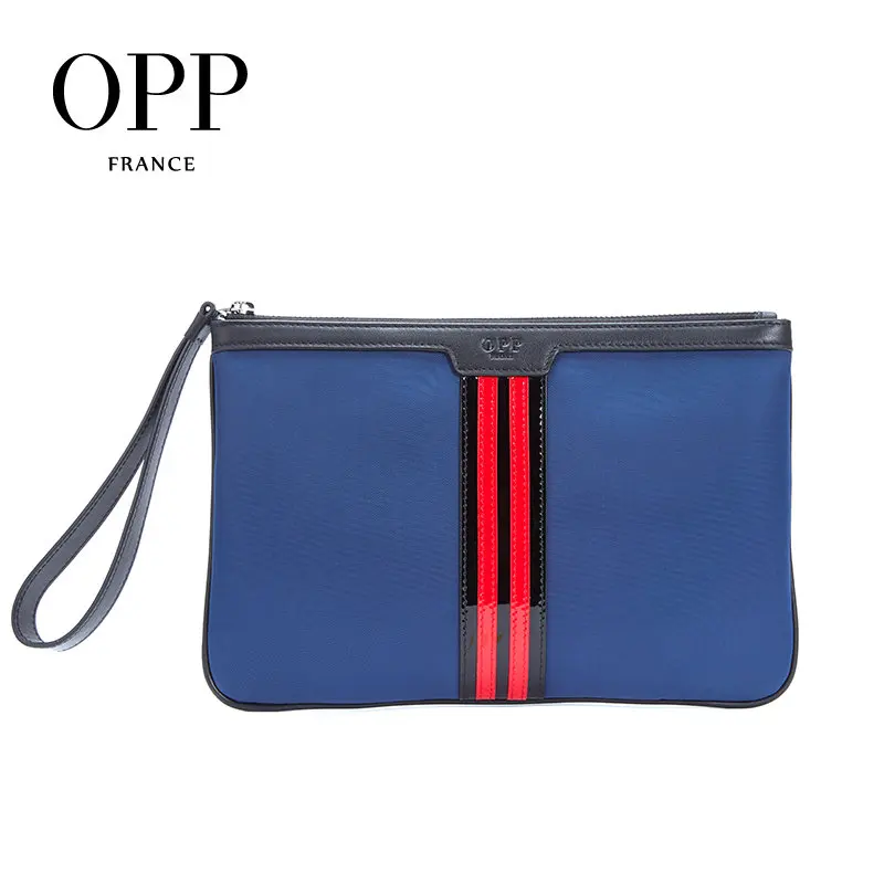 OPP Мужская модная сумка клатч Повседневная деловая на молнии