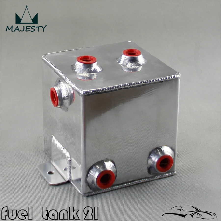 2L Универсальный алюминиевый 2 литровый вихревой горшок топливный бак из