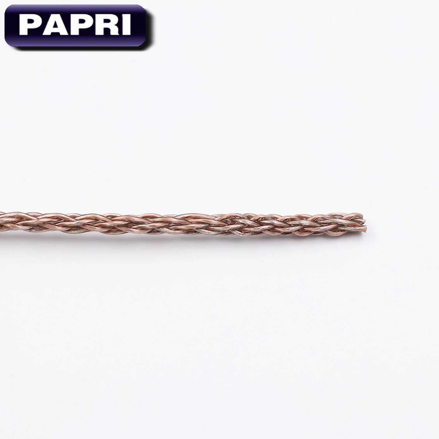 PAPRI DIY AUX аудио кабель ПВХ 99.99997% OCC + посеребренные кабели для наушников 3 5 мм разъем