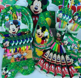 Mickey Винни Пух София МакКвин замороженный С Днем Рождения вечерние дети украшение партии Вечерние набор партии Вечерние Свадебная вечеринка наборы; детский душ пользу - Цвет: Mickey
