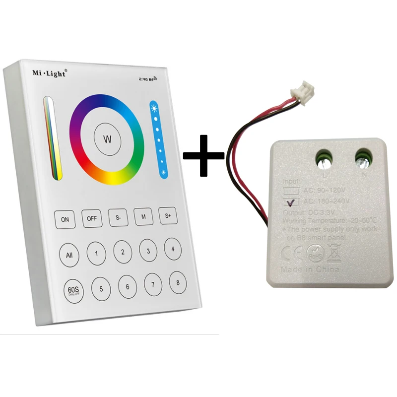 B8 and DC 3.3V power FUTC01/FUTC02/FUTC03 9 Вт 15 Вт RGB+ CCT газон свет IP65 Водонепроницаемый DC24V AC110V 220 в наружное садовое освещение B8 2,4 г Дистанционное - Испускаемый цвет: B8 and DC 3.3V power