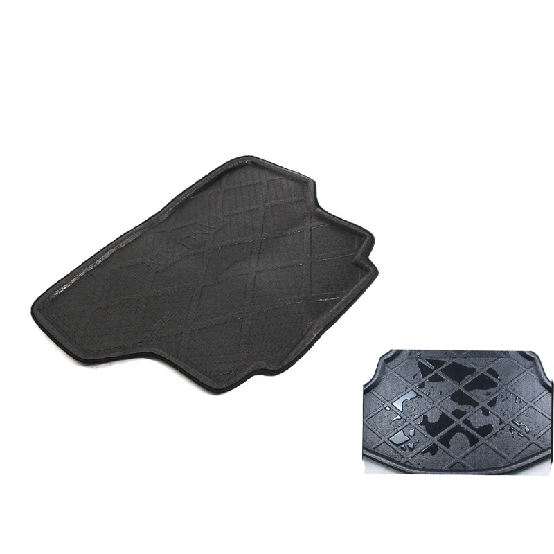 Новинка черный напольный коврик Hsanzeo для багажника Mitsubishi Lancer 2006 2016 07 08 09 10 11 12 13 14 15|