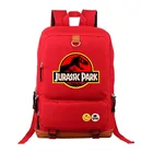 Сумки для ноутбука Jurassic Park, повседневный рюкзак для подростков, мужские школьные ранцы для студентов, дорожные сумки на ремне