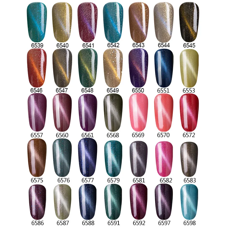 Modelones 3D Магнитный Гель лак для ногтей кошачий глаз брендовый светодиодный UV лампа