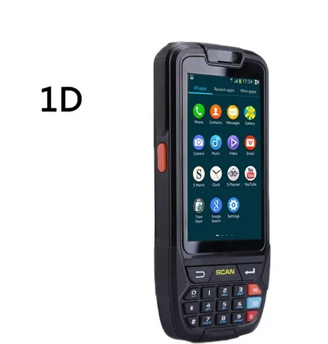 1D Scanner SENMON Android 7,0 устройство сбора данных планшет терминал 1D считыватель штрих-кодов Wifi Bluetooth для управления запасами складской системы - Цвет: 1D Scanner