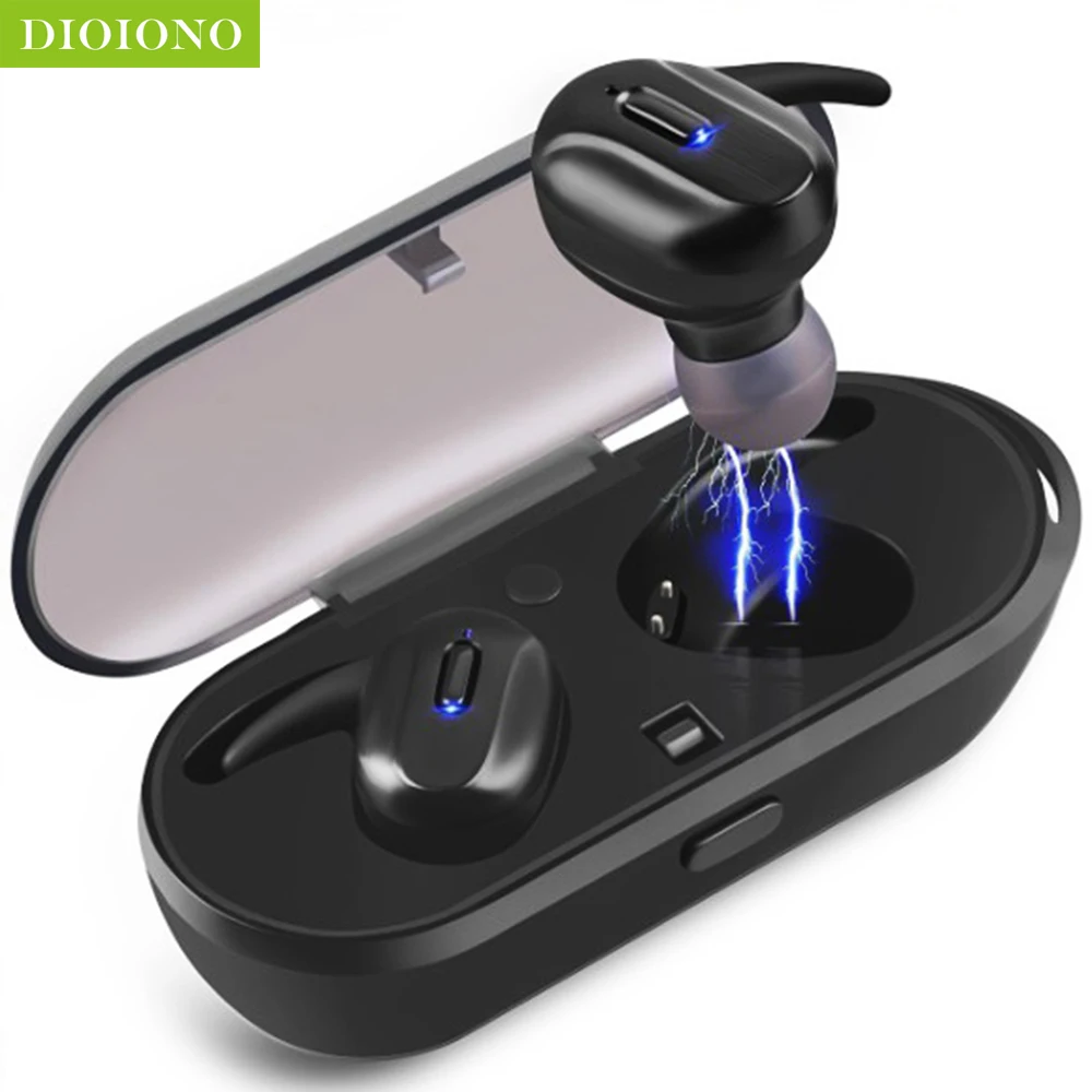 DioIono Bluetooth 5 0 TWS беспроводная гарнитура беспроводные наушники 5D стерео