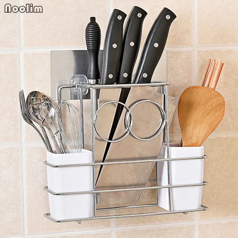NOOLIM Держатель ножей из нержавеющей стали Палочки для еды клетка кухонная