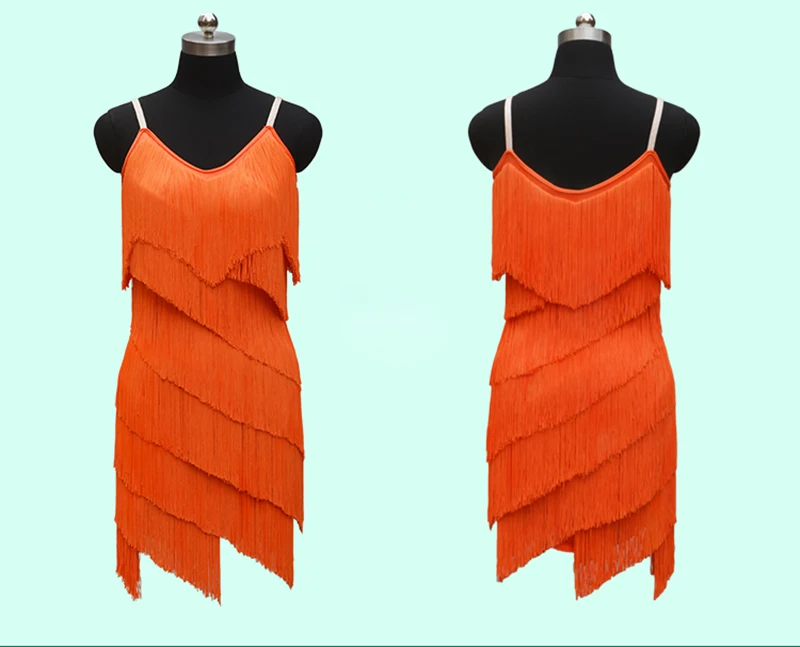 Костюм для латинских танцев женщин простой стиль Spagehetti ремень стандартная Румба