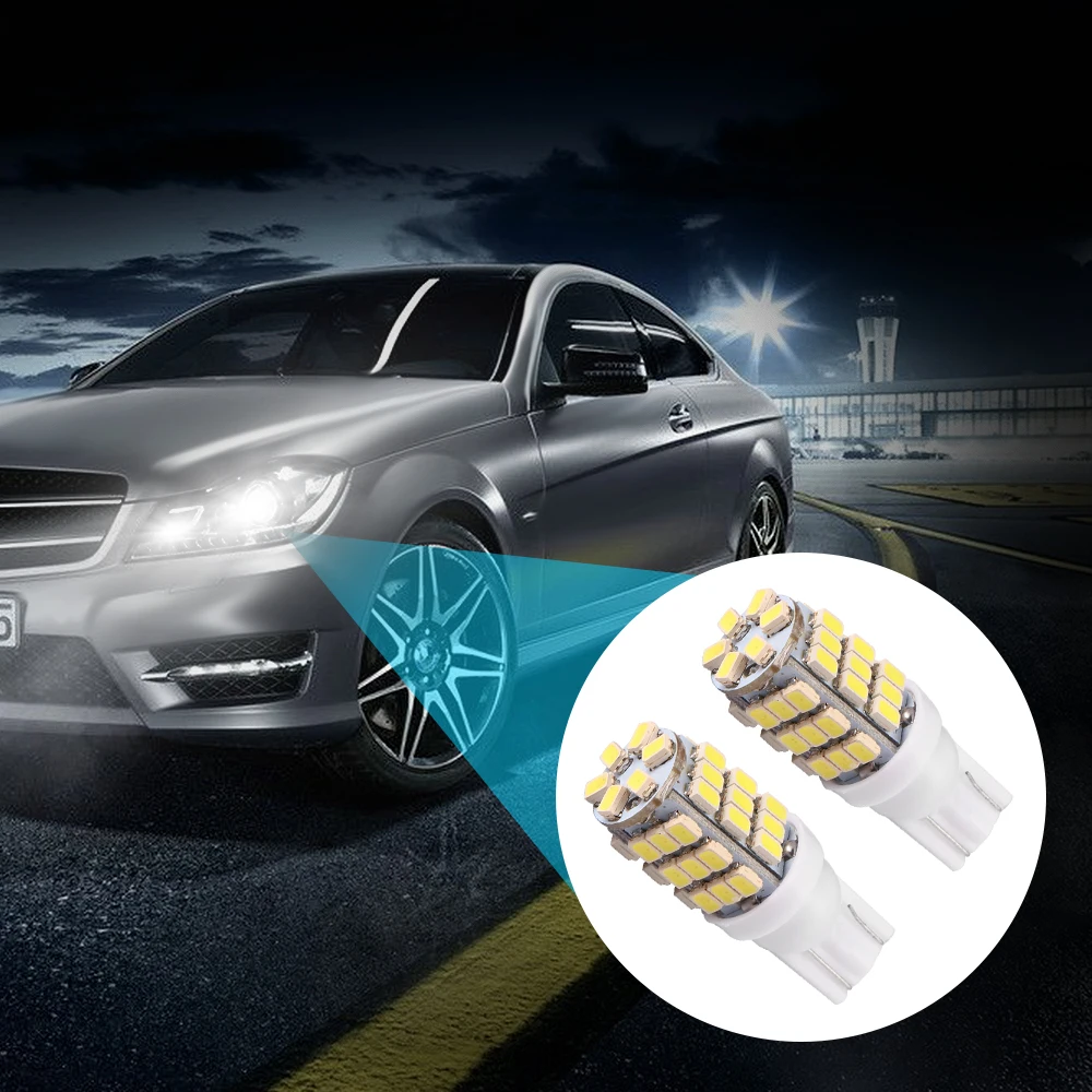 4 шт. T10 1206 42SMD кремнезем светодиодный автомобильный клиновидный боковой свет