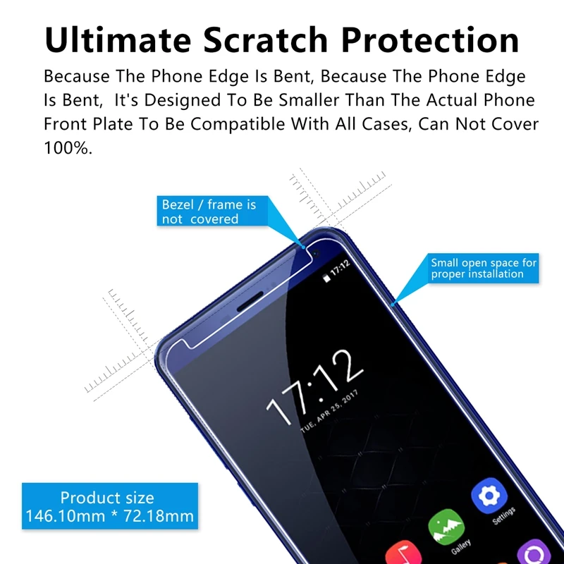 2.5D 0 26 мм 9H Премиум Закаленное стекло для Oukitel U11 Plus Защитная пленка | Мобильные