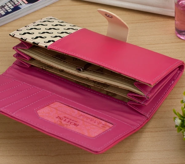 Новинка 2021 рождественские женские кошельки корейский дизайн с пряжкой для