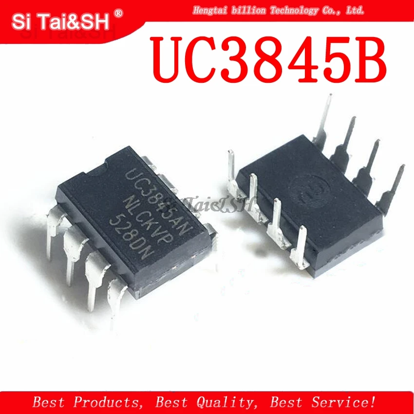 10 шт. UC3845B DIP 8 UC3845A DIP8 UC3845AN UC3845BN UC3845 новый и оригинальный IC| |