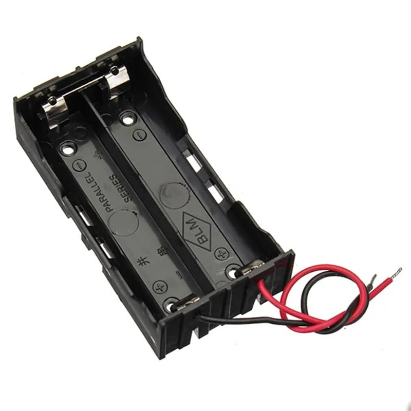 Высокое качество 3 шт. DIY DC 7 4 В 2 слота двойная серия 18650 Батарейный блок с