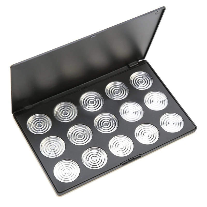 26 мм Пустой Косметика для макияжа Тени век Алюминий палитра DIY кастрюли случае