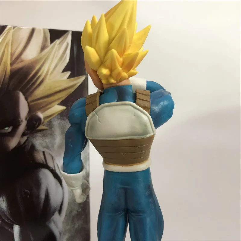 Dragon Ball Z Vegeta воин Пробуждение Fusion Супер Saiyan мужские шорты отец Гоку ПВХ фигура DBZ Коллекция Модель 18 см