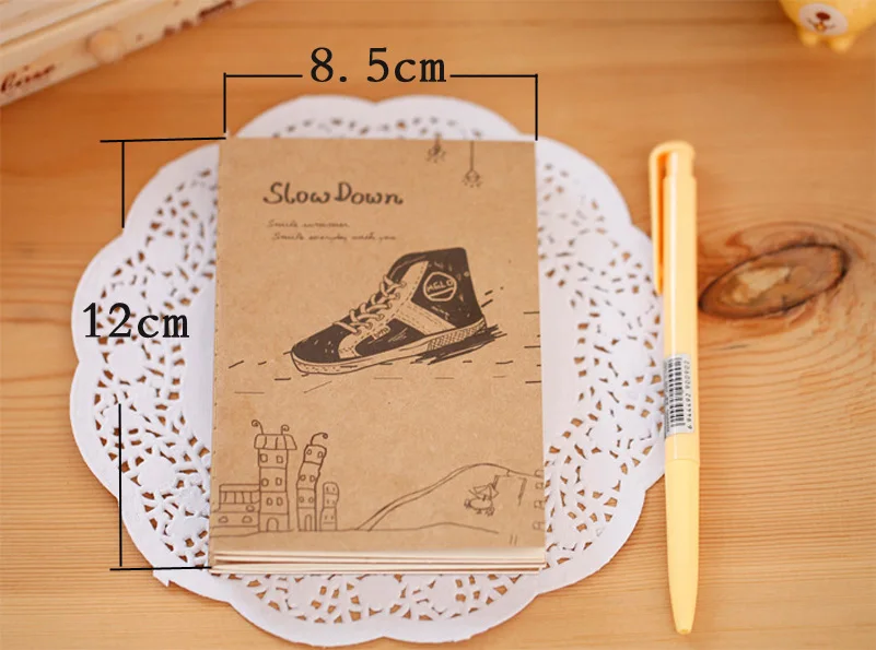 DELVTCH 4 шт./компл. новый мультфильм Тетрадь книги канцелярские принадлежности