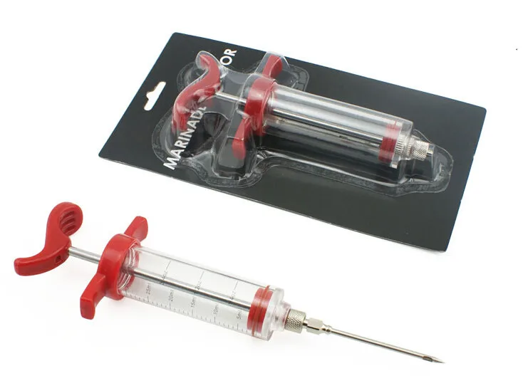 Игла из нержавеющей стали для мяса маринада инжектор ароматизатор приправа