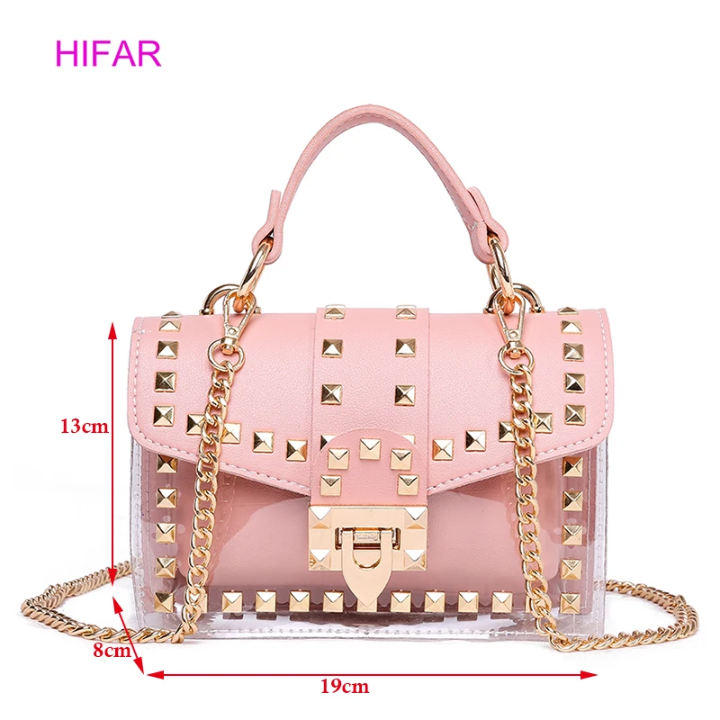 2019 Новая летняя модная новая сумка высокого качества из ПВХ Прозрачная женская