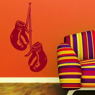 Лидер продаж БОКС СПОРТИВНАЯ Наклейка на стену Съемный Wall Art Настенный декор