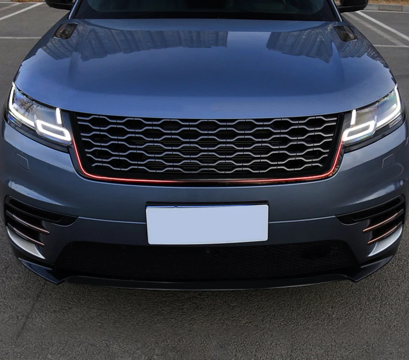 Аксессуары для Land Rover Range Velar 2017 2018 внешние стальные матовые передние