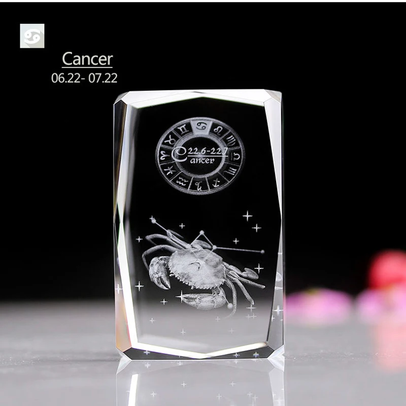 3D ночной Светильник с лазерной внутренней подсветкой меняющей цвет настольная