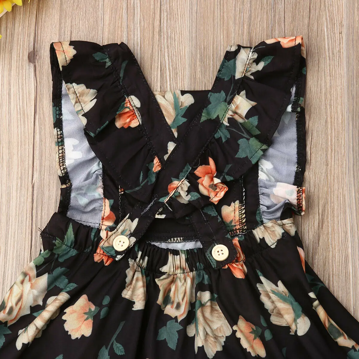 New Toddler Kid Baby Girl Clothes Flower Ruffle Princess Tutu Dress Summer | Детская одежда и обувь