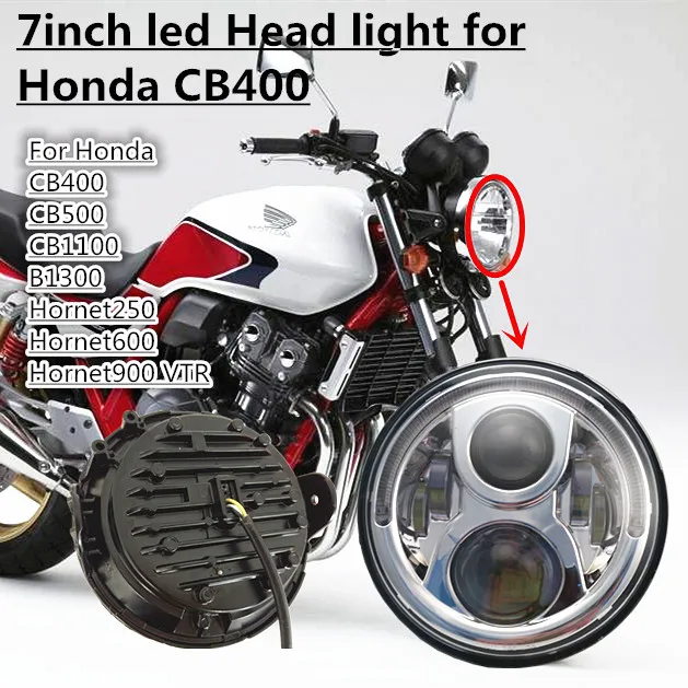 1 шт. Подходит для Honda CB400 CB500 CB1300 Hornet 250 600 900 VTE CVTR250 крепление велосипеда H4 общий