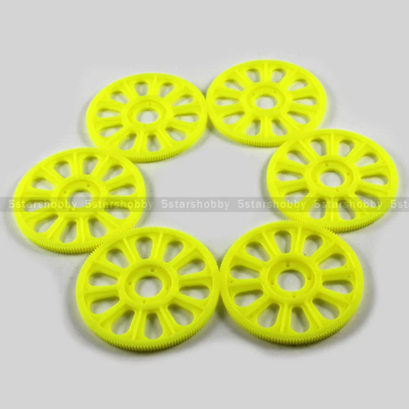 yellow 10 шт. Таро 450 главный привод для вертолета TREX 450 SE V2 V3 PRO - Цвет: yellow
