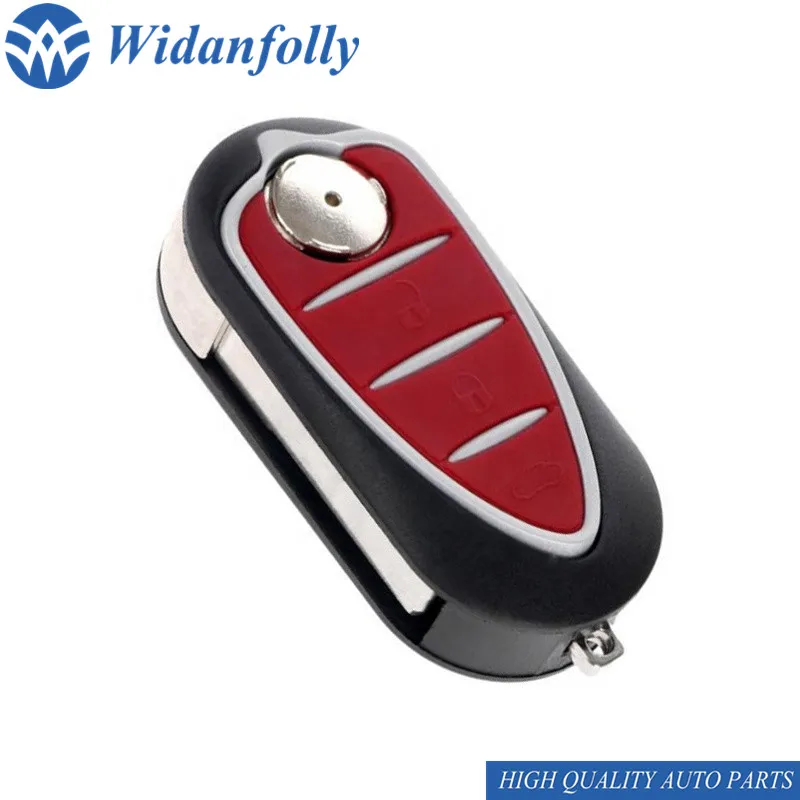 Widanfolly 3 кнопки красный складной фоточехол для Alfa Romeo Mito Giulietta 159 GTA
