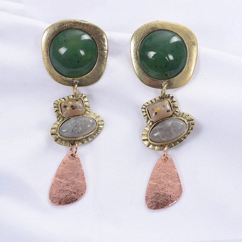 Модные висячие серьги Za Стразы для женщин очаровательные камни подвесные