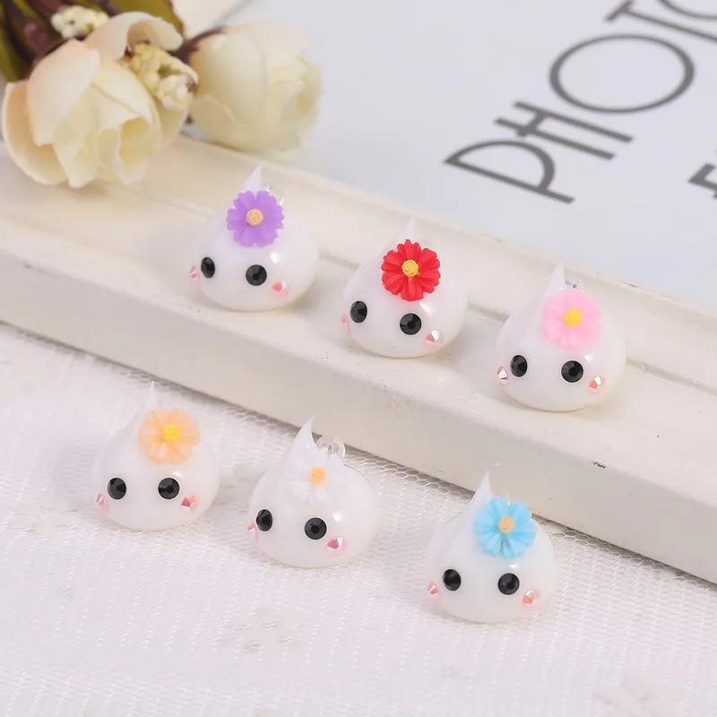 10 шт. силиконовые подвески в форме капли 18 мм|flower charms pendant|charm pendant diynecklace charm pendants |