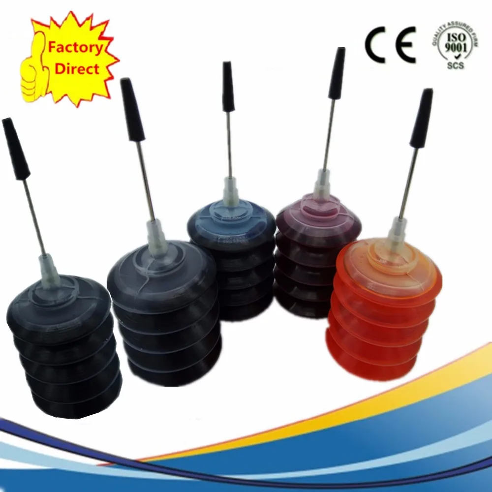 30ML 1SET 1BK Заправка специализированная краска база набор чернил для EPSON T1951-T1954 XP-101 XP-201 XP211 принтеры многоразового картриджа и СНПЧ - Цвет: 30ML 1SET 1BK