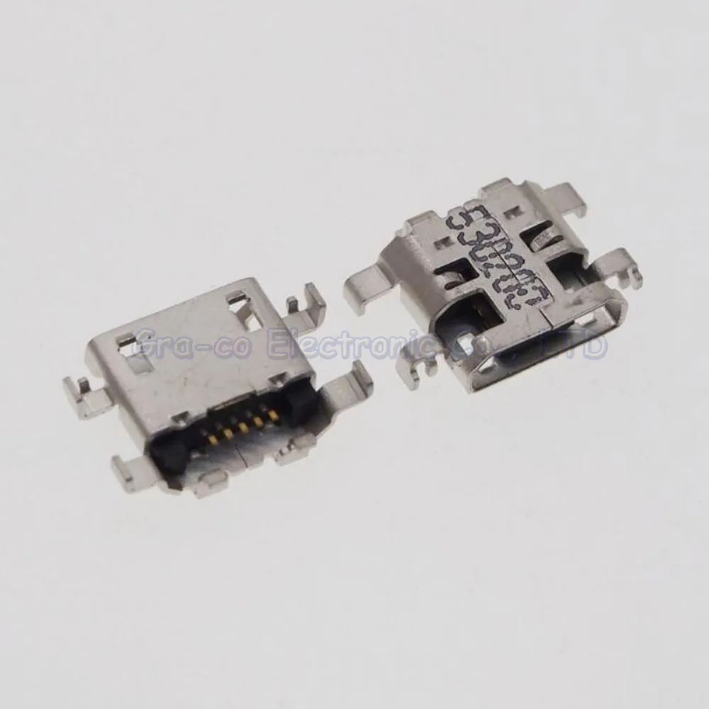 25pcs Micro USB Jack Connector Charging socket For Sony M2 S50H S50T D2303 D2305/06 usb port tail plug | Электроника