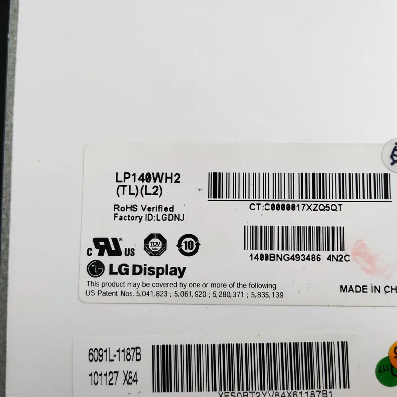 Экран для ноутбука категории A + 14 0 светодиодов Lenovo Z400 N410 Y430p Y400 K4350 S40-70 K4450 Y410p |