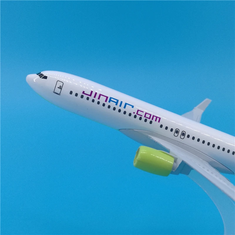 16 см Корея настоящие авиалинии Boeing 737 модель самолета из сплава Подарочная