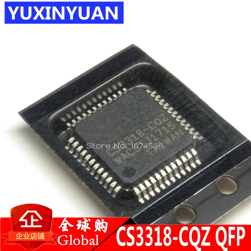 CS3318-CQZ CS3318-CQ CS3318 QFP IC ANLG VOL CTRL 8CH DGTL 48LQFP 1 шт.