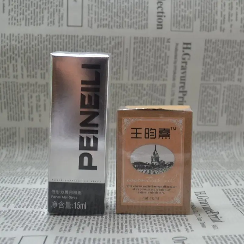 2 шт. половые продукты мужчин увеличения пениса масло задержки роста спрей 60