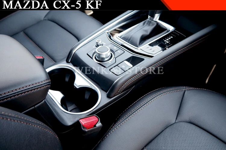 WENKAI для Mazda CX-5 CX5 ABS рамка держателя стакана воды декоративная накладка 1 шт. автомобильные аксессуары Стайлинг