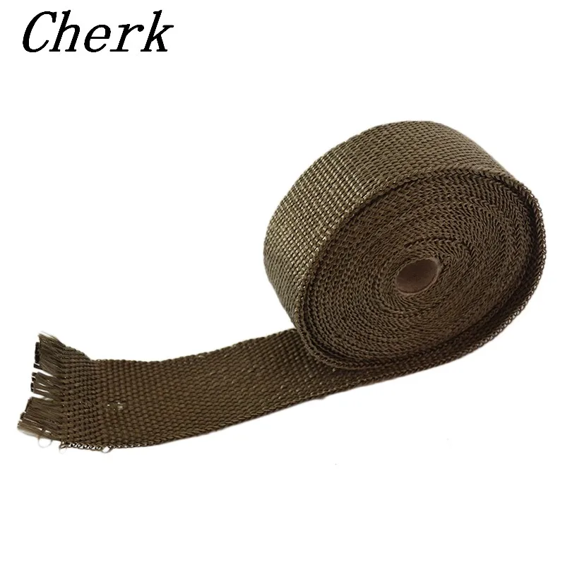 15 м титановый автомобильный мотоцикл негорючий турбо коллектор тепловой