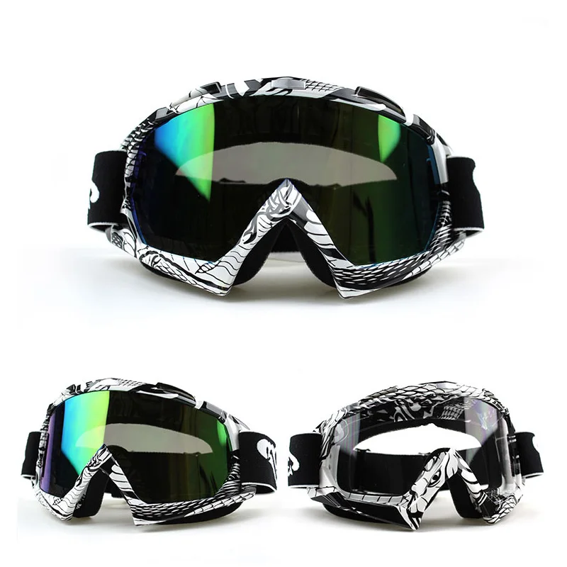 Мужские и женские очки для мотокросса езды на велосипеде MX внедорожные шлемы