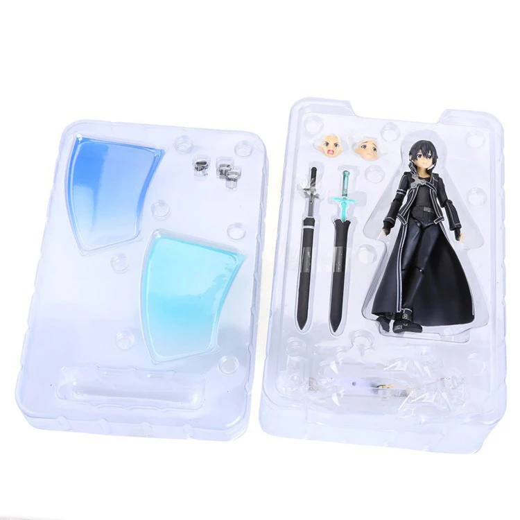 2 шт./лот 15 см аниме меч книги по искусству онлайн Sao Kirito и Асуна рисунок Kazuto Figma Asuna