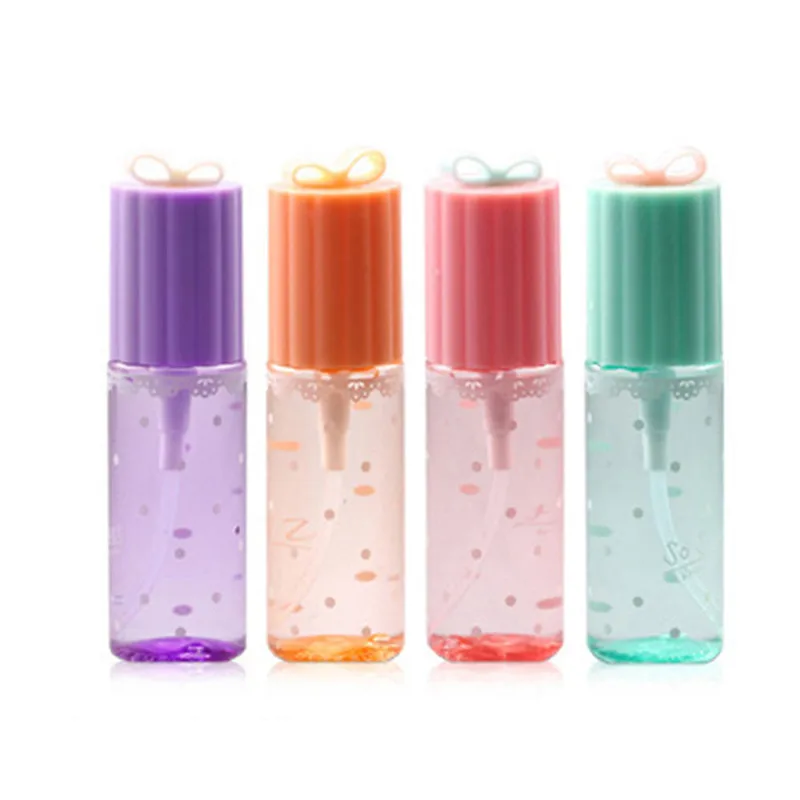Портативный 35 мл Шнуровка с бантиком Пластик по уходу за кожей пустой испаритель